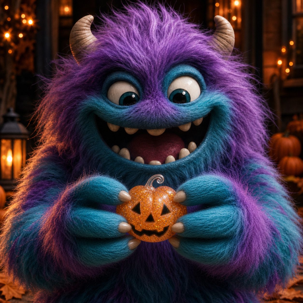 FEELZiES™ Glitter Guts Jack-O’-Lantern Squishy™
