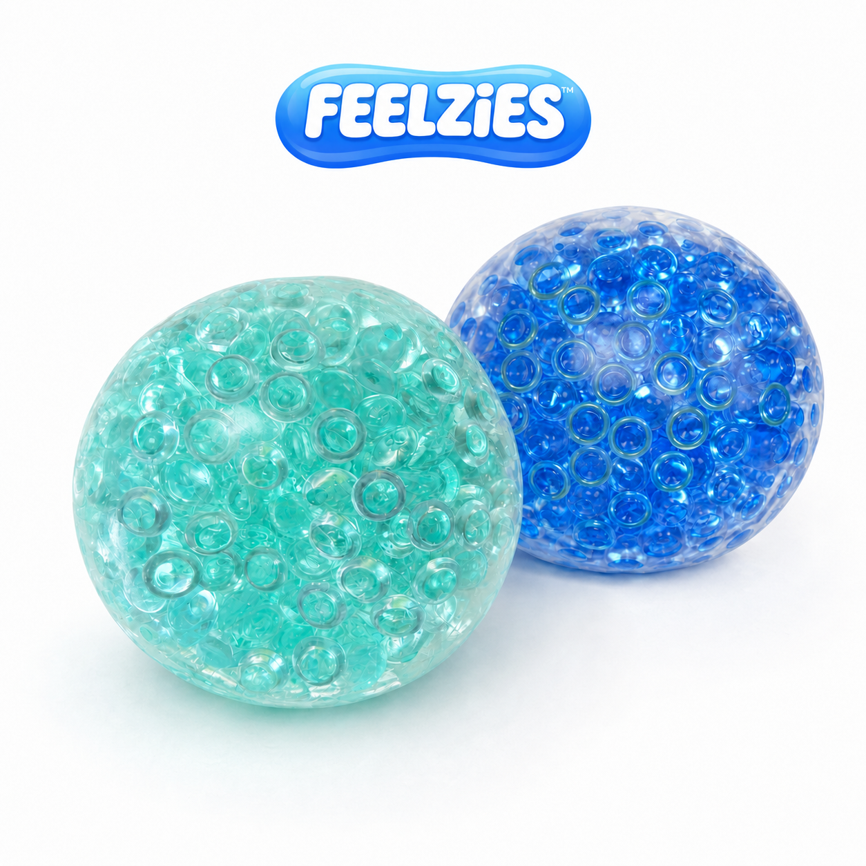 FEELZiES™ Gem Crunch Squishy Ball – Crunchy Sensory Stress Ball