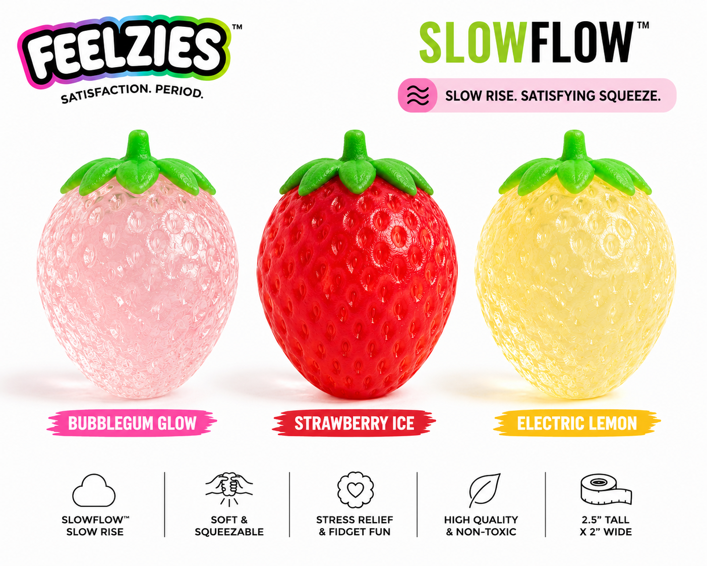 Feelzies™ SlowFlow™ Squishy Berry